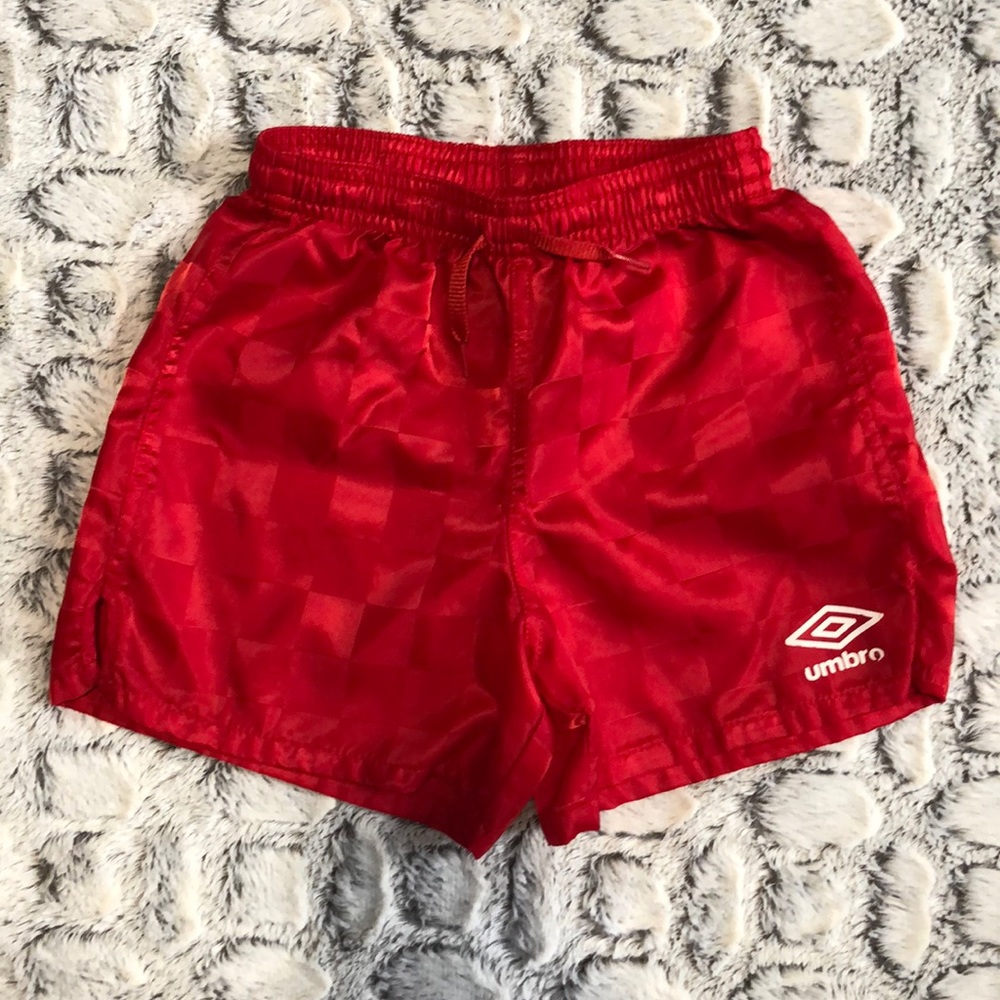 Red Running Shorts